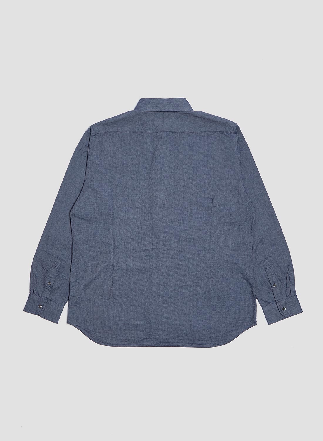 British Officers Shirt in Navy - 6