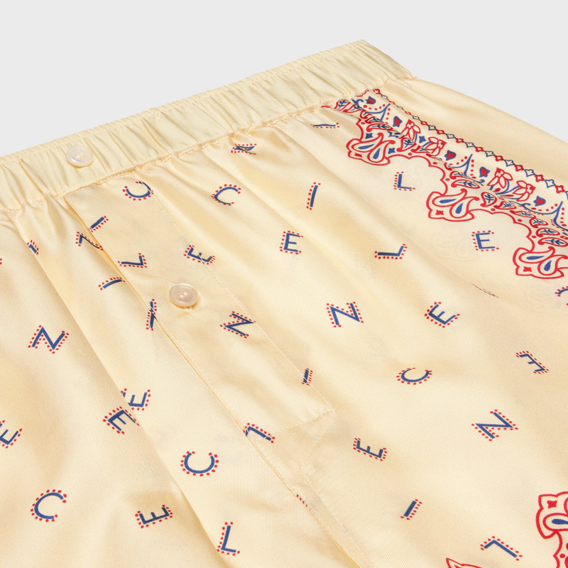 fluid shorts in silk twill 3