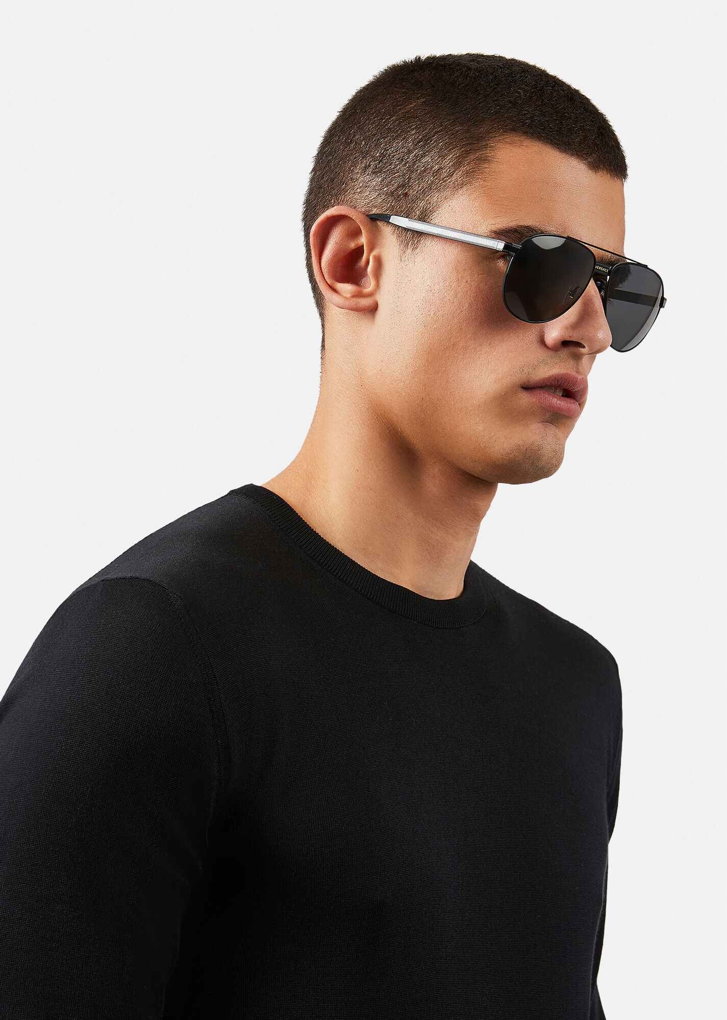 Logomania Pilot Sunglasses - 2