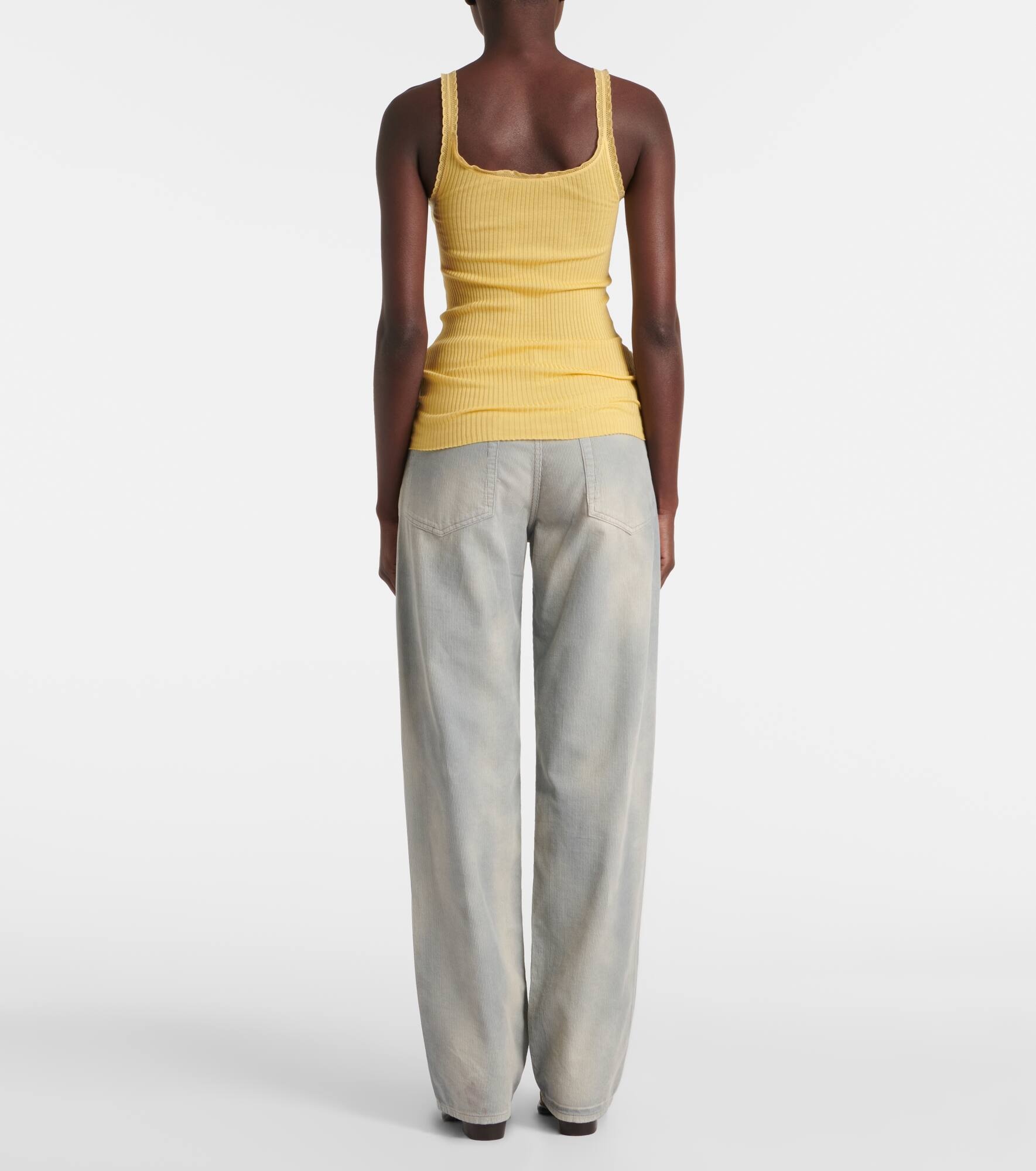 Cotton tank top - 3