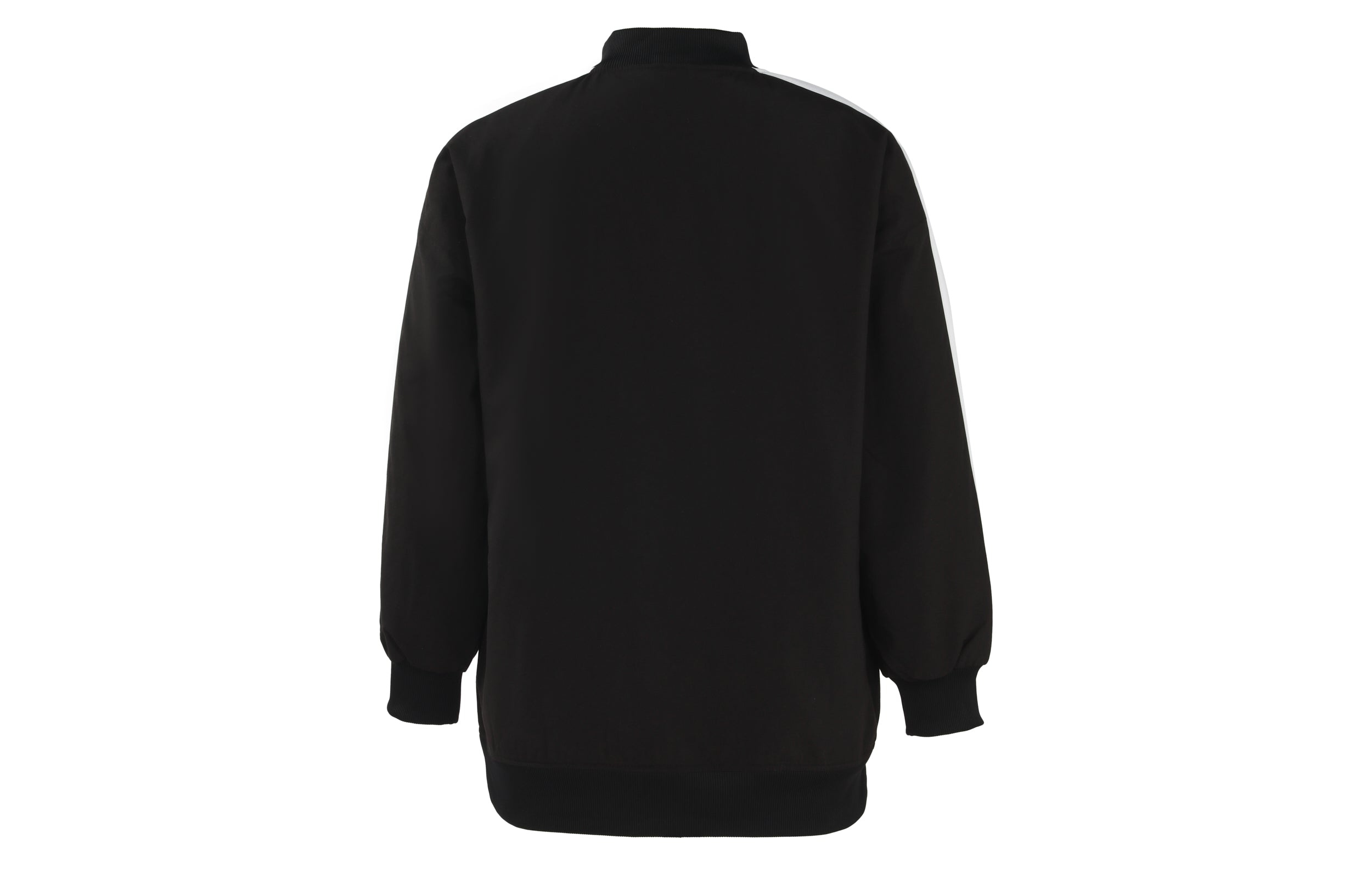 (WMNS) PUMA Classics Bomber Logo Printing Jacket Black 530275-01 - 2
