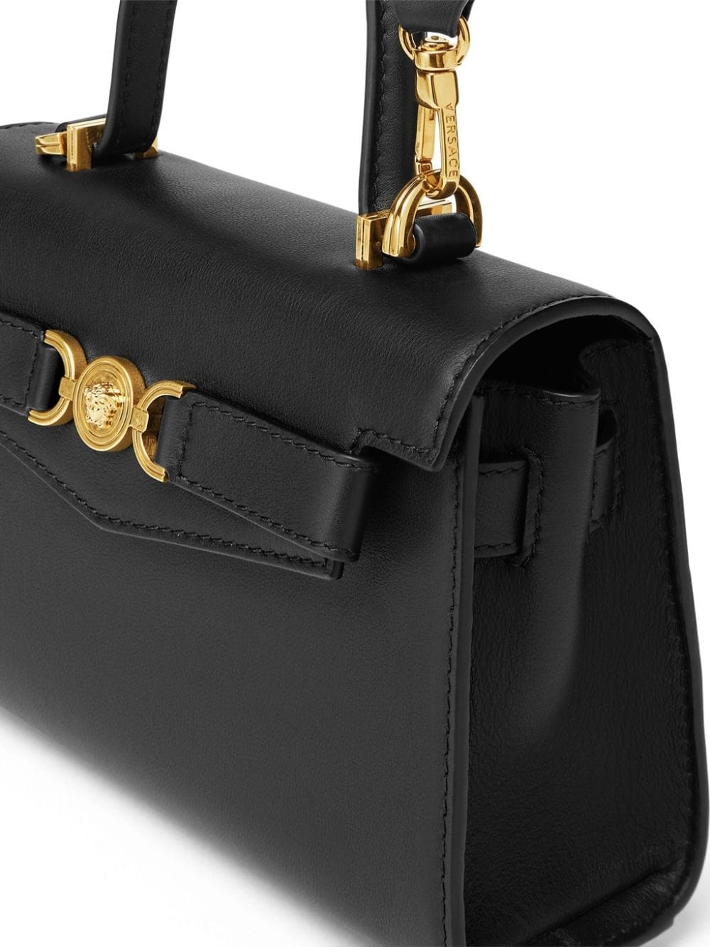 leather tote bag - 4