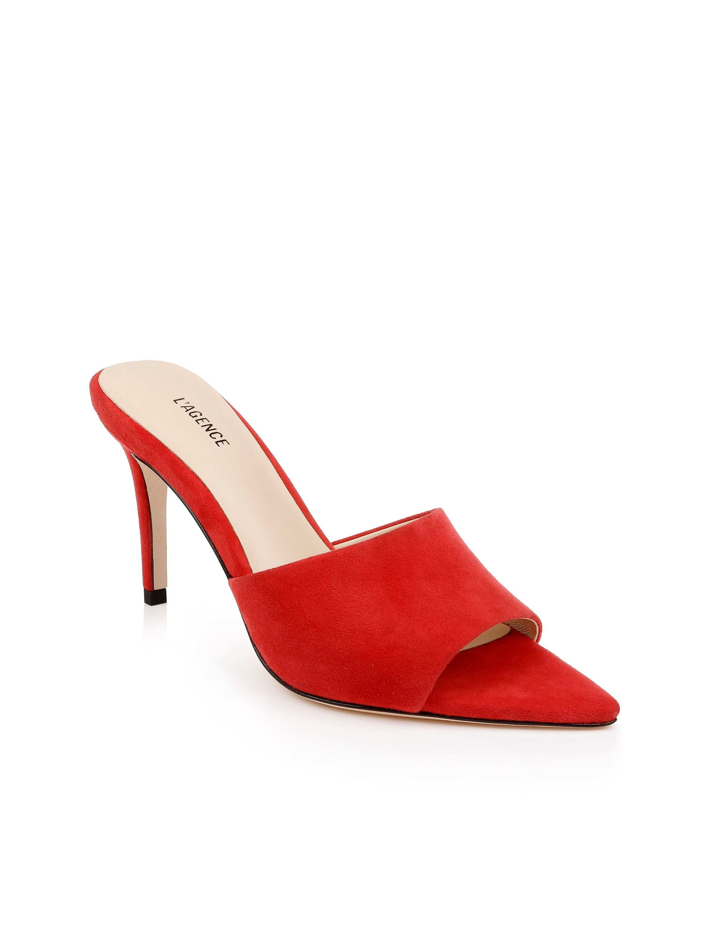 Lolita Suede Open-Toe Mule - 2