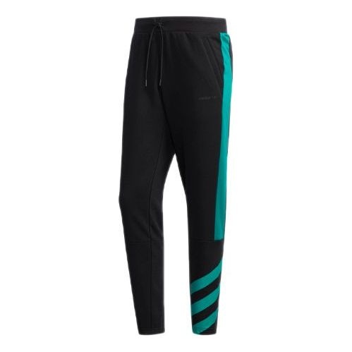 Men's adidas neo Sports Stripe Black Pants DW8121 - 1