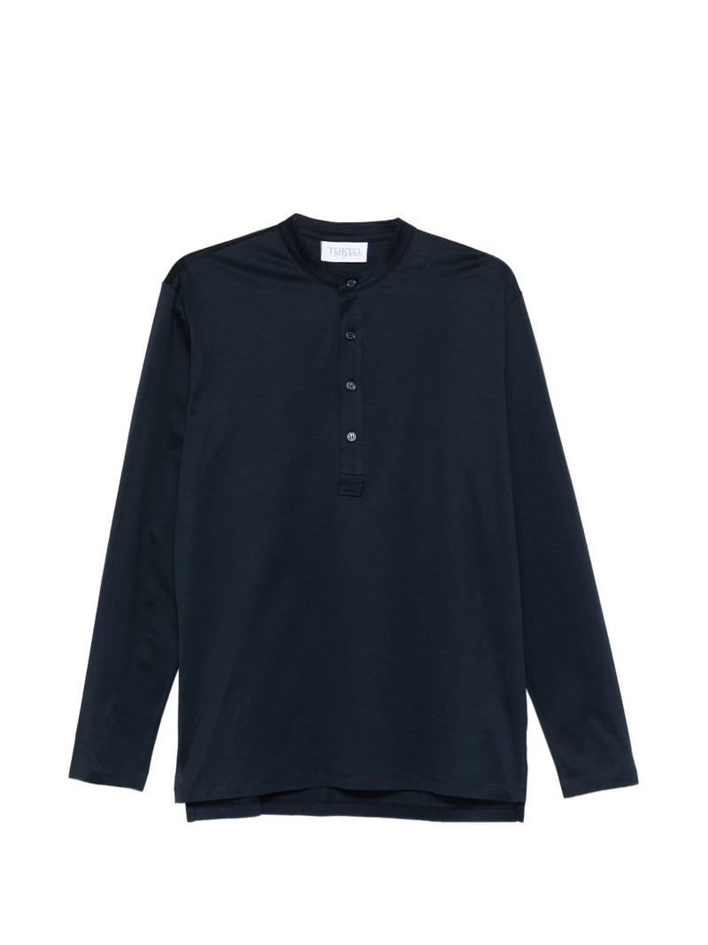 button-up T-shirt 1