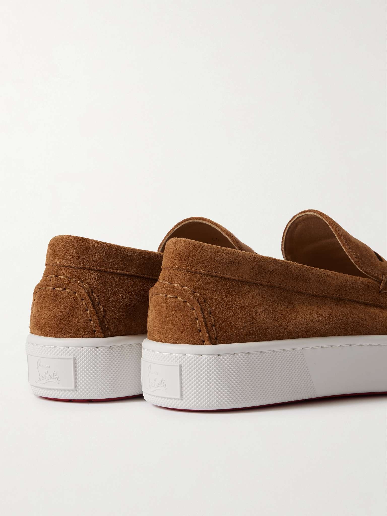 Paqueboat Suede Penny Loafers - 5