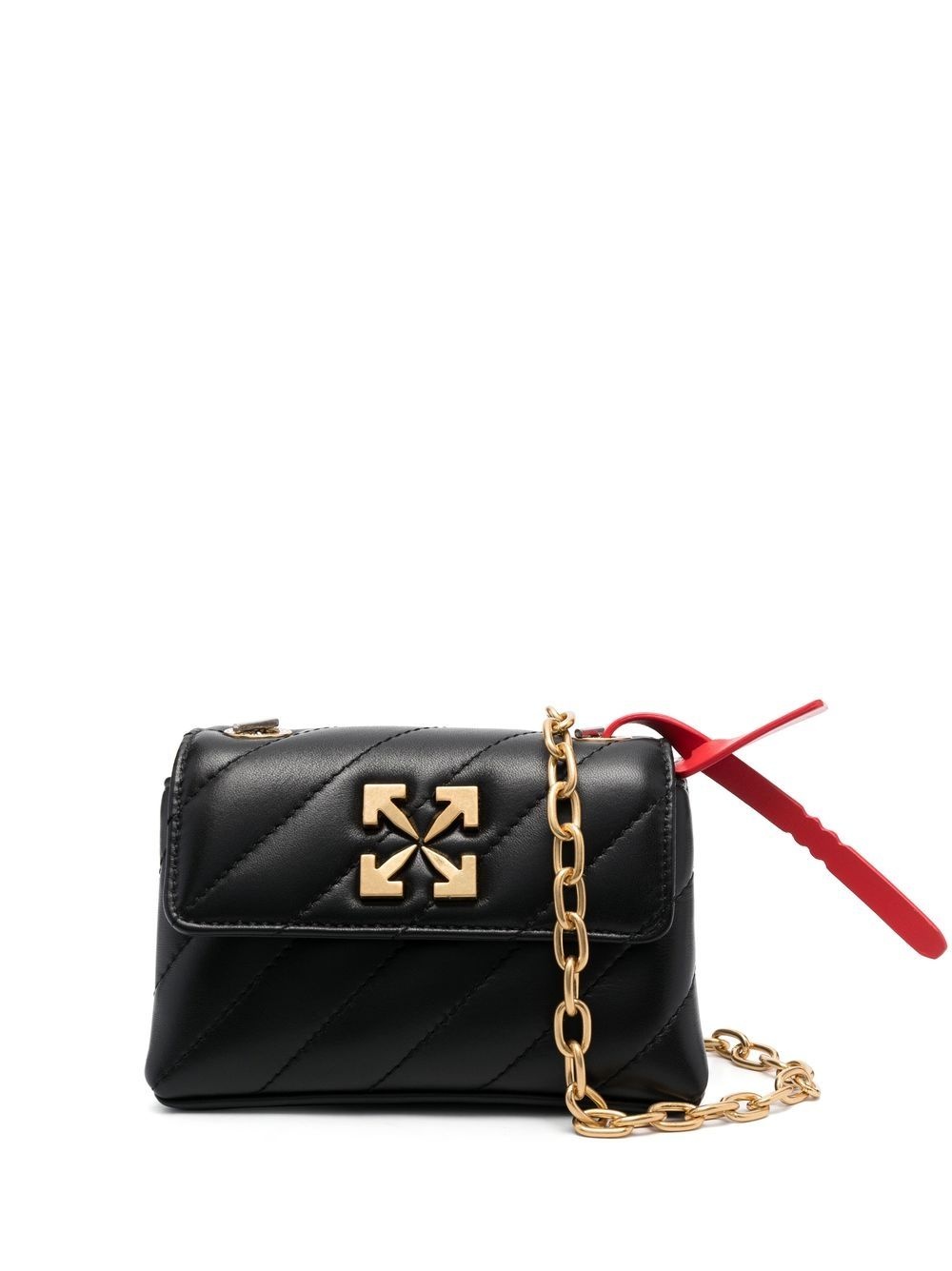 Arrows quilted crossbody bag - 1