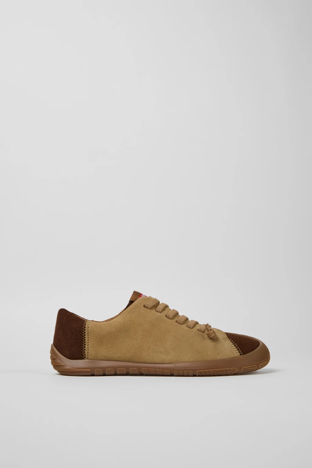 Twins Brown Suede Sneakers for Women. - 1