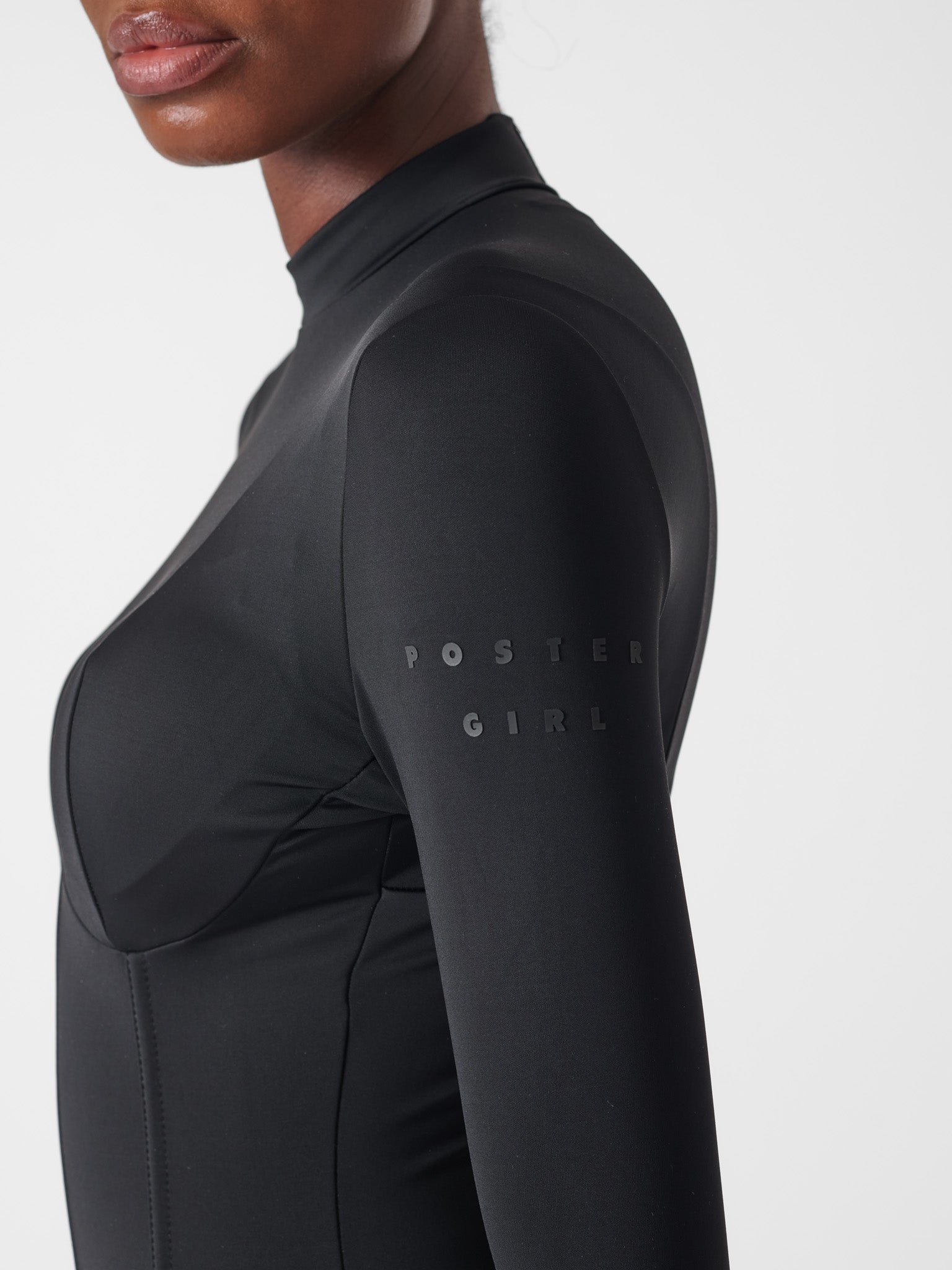 CAT CALL PADDED BODYSUIT BLACK - 8