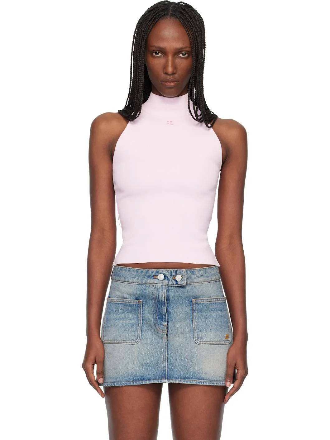 Pink Heritage Knit Top - 1