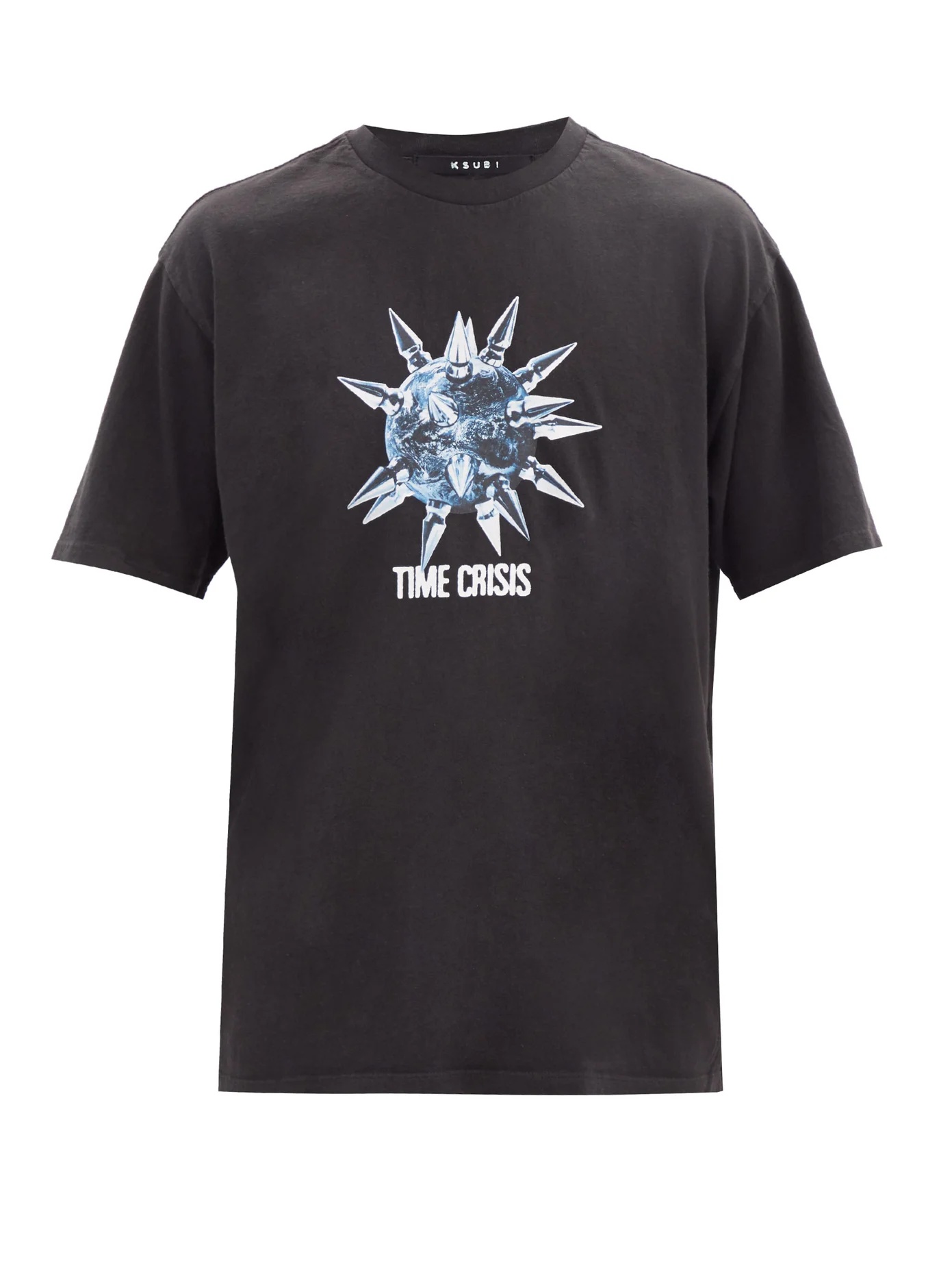 Time Crisis cotton-jersey T-shirt - 1