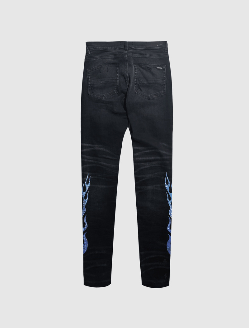 AMIRI BANDANA FLAME JEANS outlook