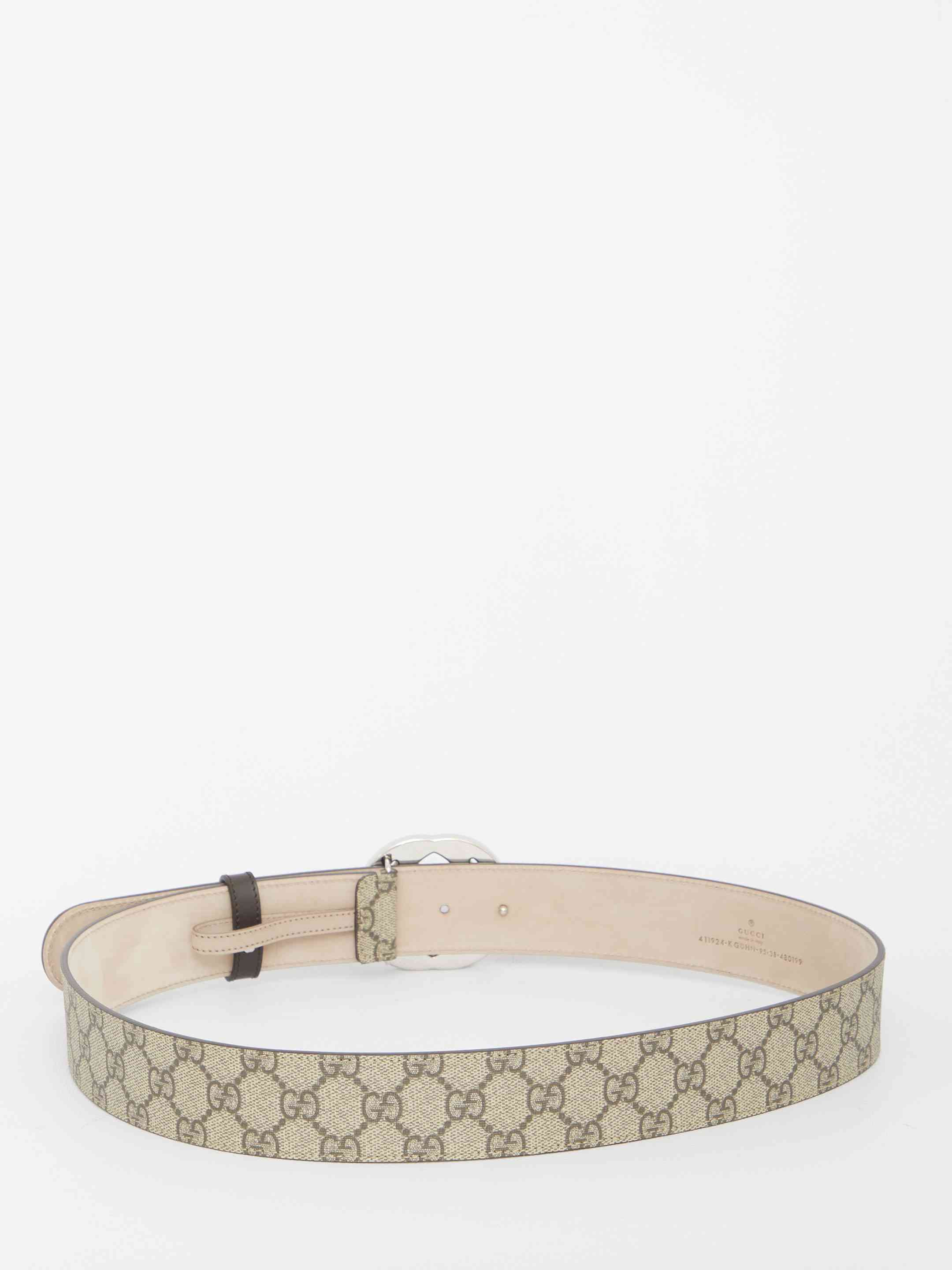 Gucci Men Gg Supreme Belt - 2