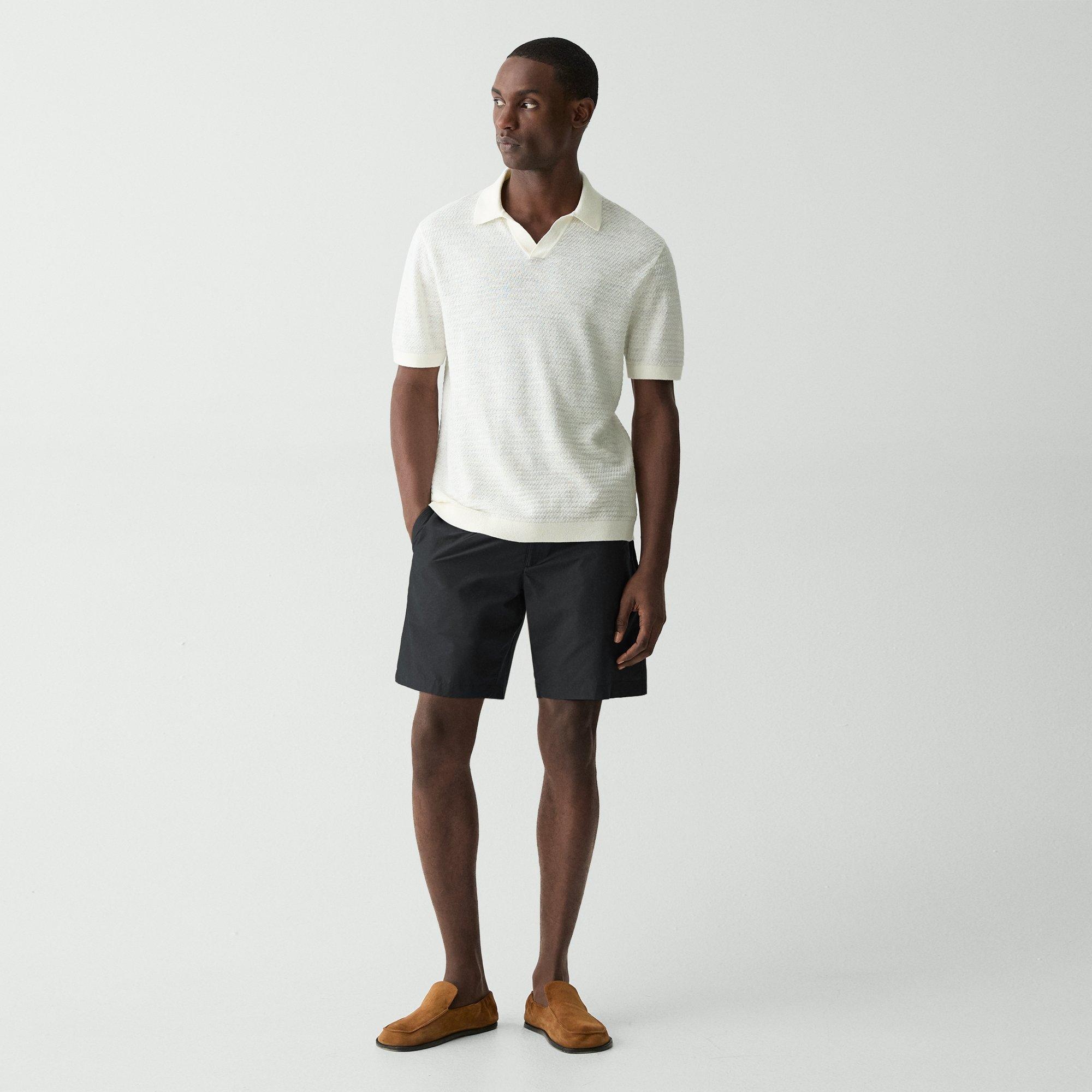 Drawstring Short in Cotton-Blend - 2