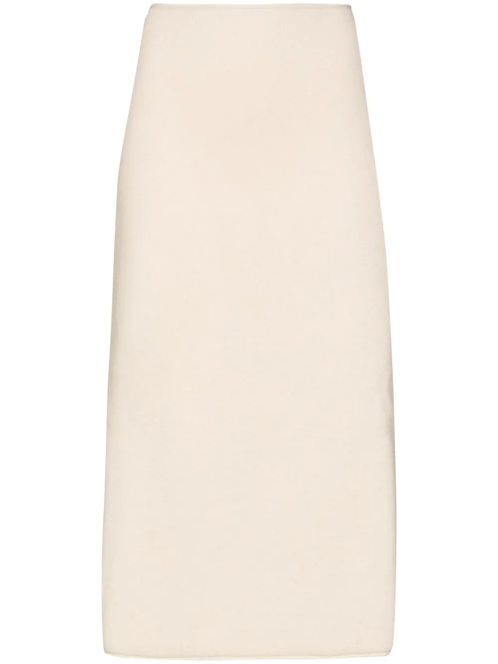 high waist pencil skirt - 1