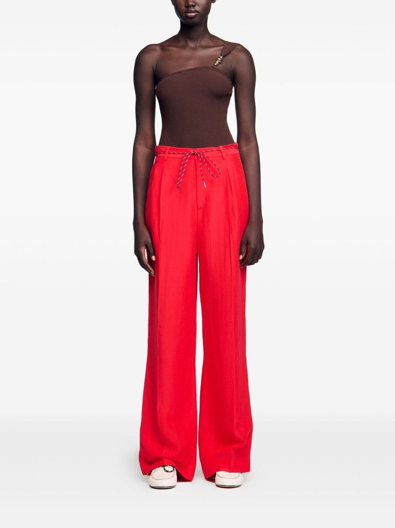 Sandro cotton trousers outlook