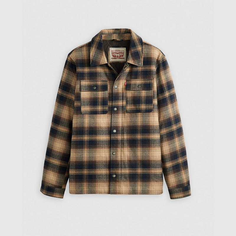 COTTON PLAID SHACKET 1