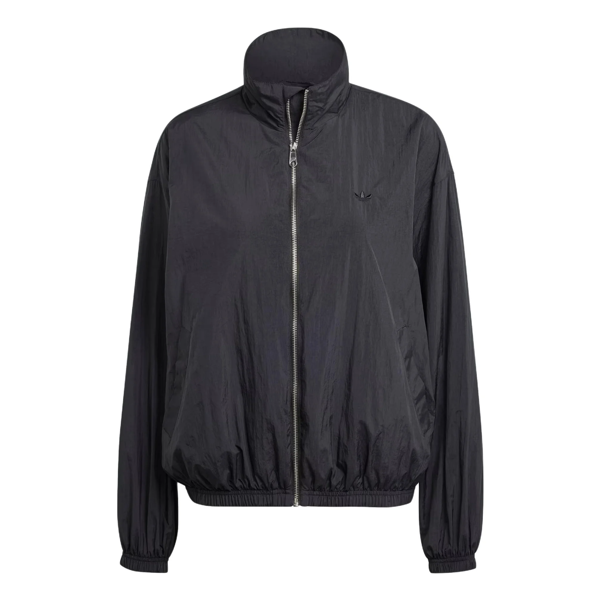(WMNS) adidas originals Premium Essentials Nylon Windbreaker Asia Sizing 'Black' IT6726 - 1