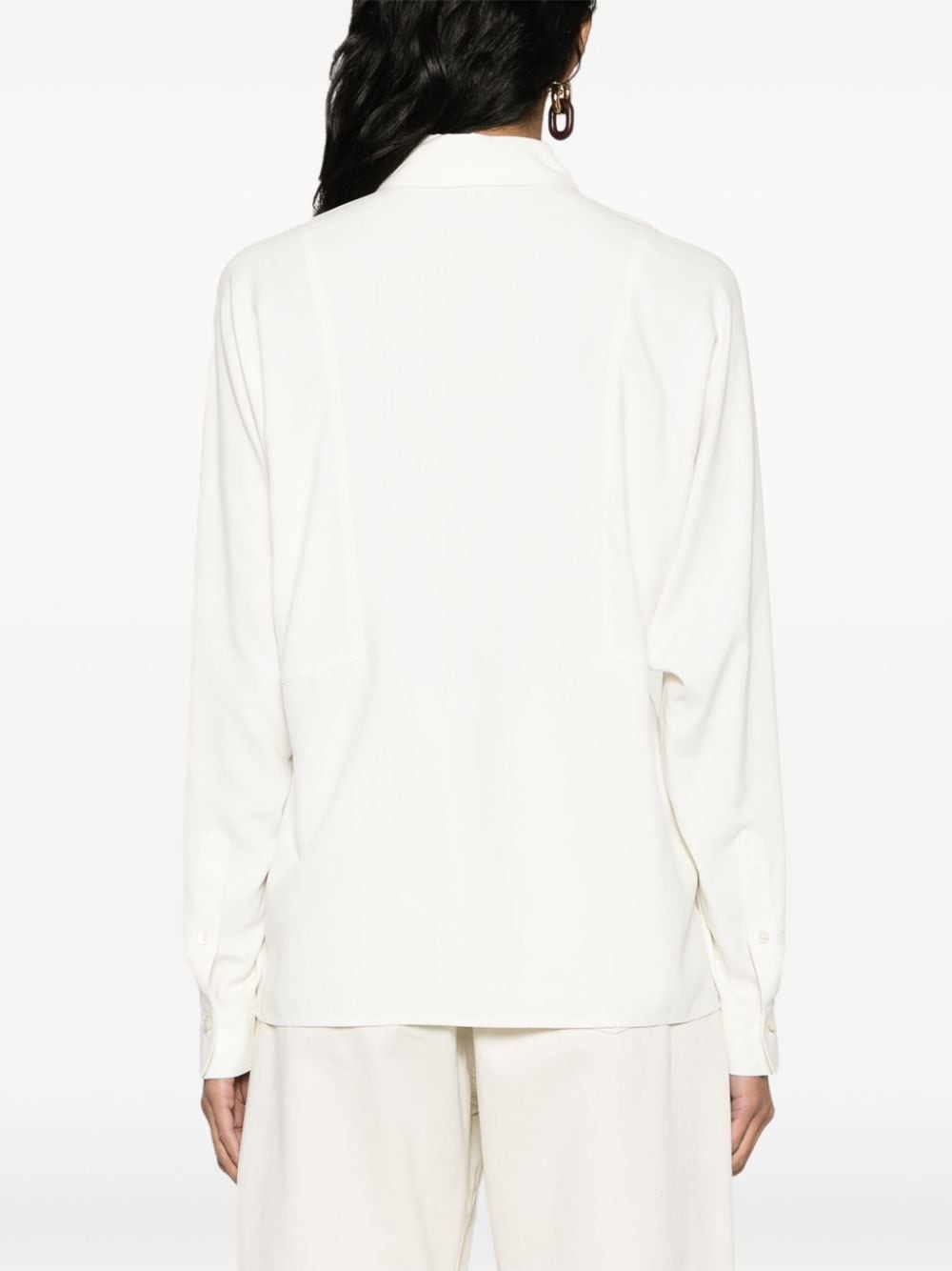 Lamard batwing-sleeves shirt - 4