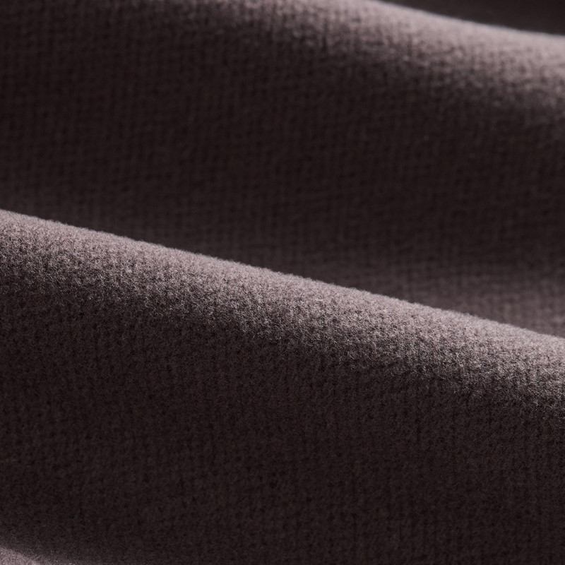 Long Double-Breasted Coat in Textured Wool-Cashmere 6