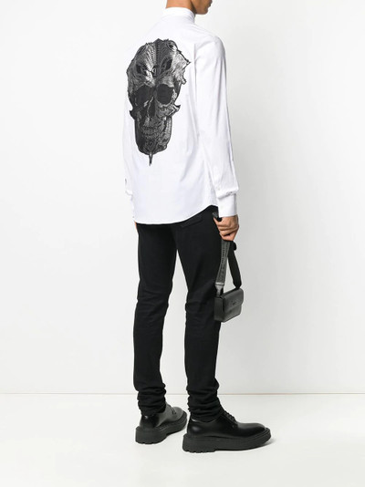 PHILIPP PLEIN all over logo print shirt outlook