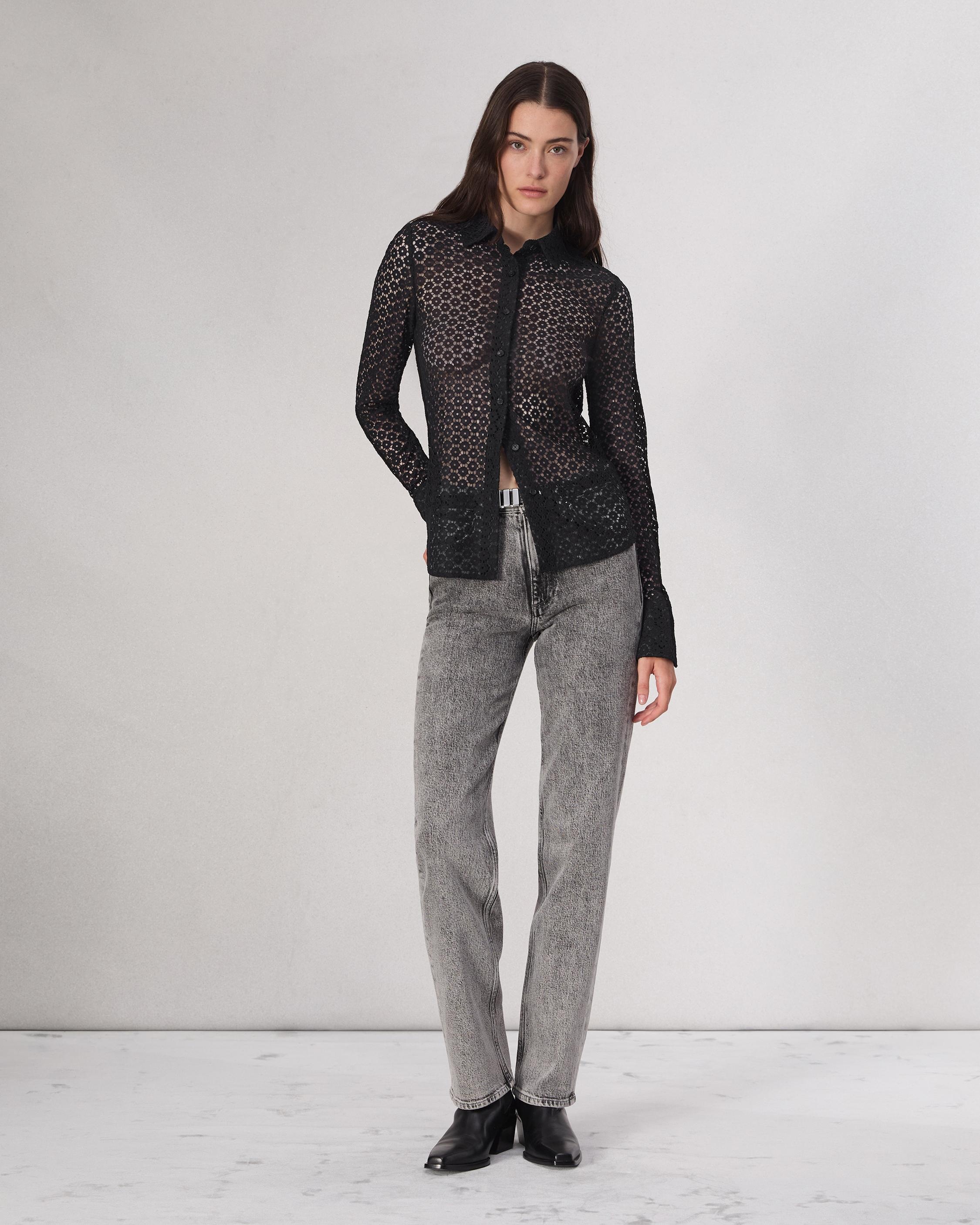 Yvette Lace Shirt - 3