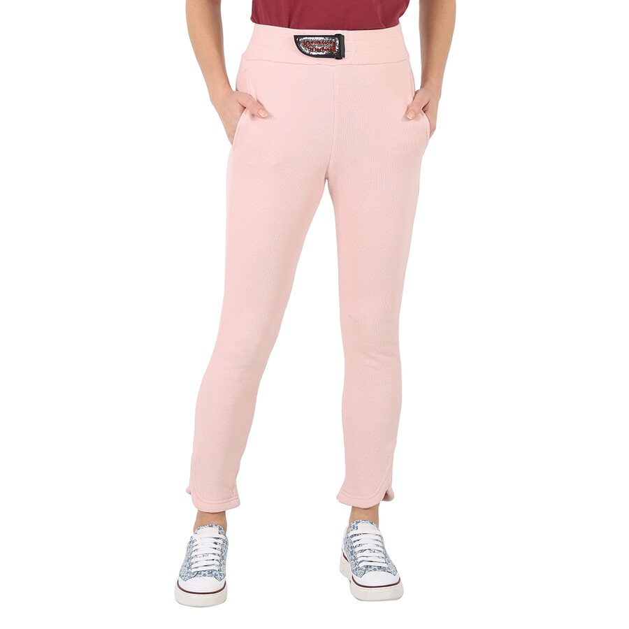 Mr & Mrs Italy Ladies Pants . Pink Jog Pants - 3