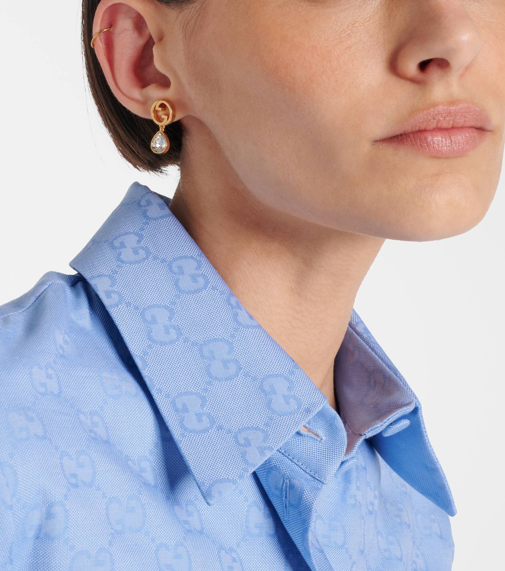 Gucci Blondie embellished earrings - 3