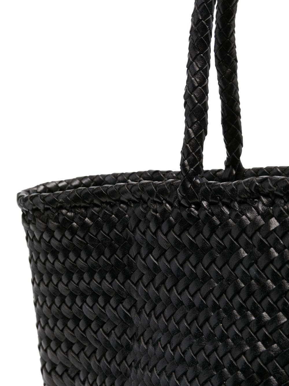 Grace Basket leather tote bag - 4