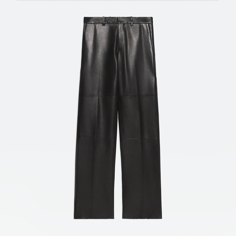 LEATHER CARPENTER PANTS 1