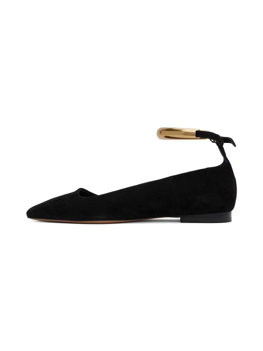 Black Leanor Ballerina Flats - 3