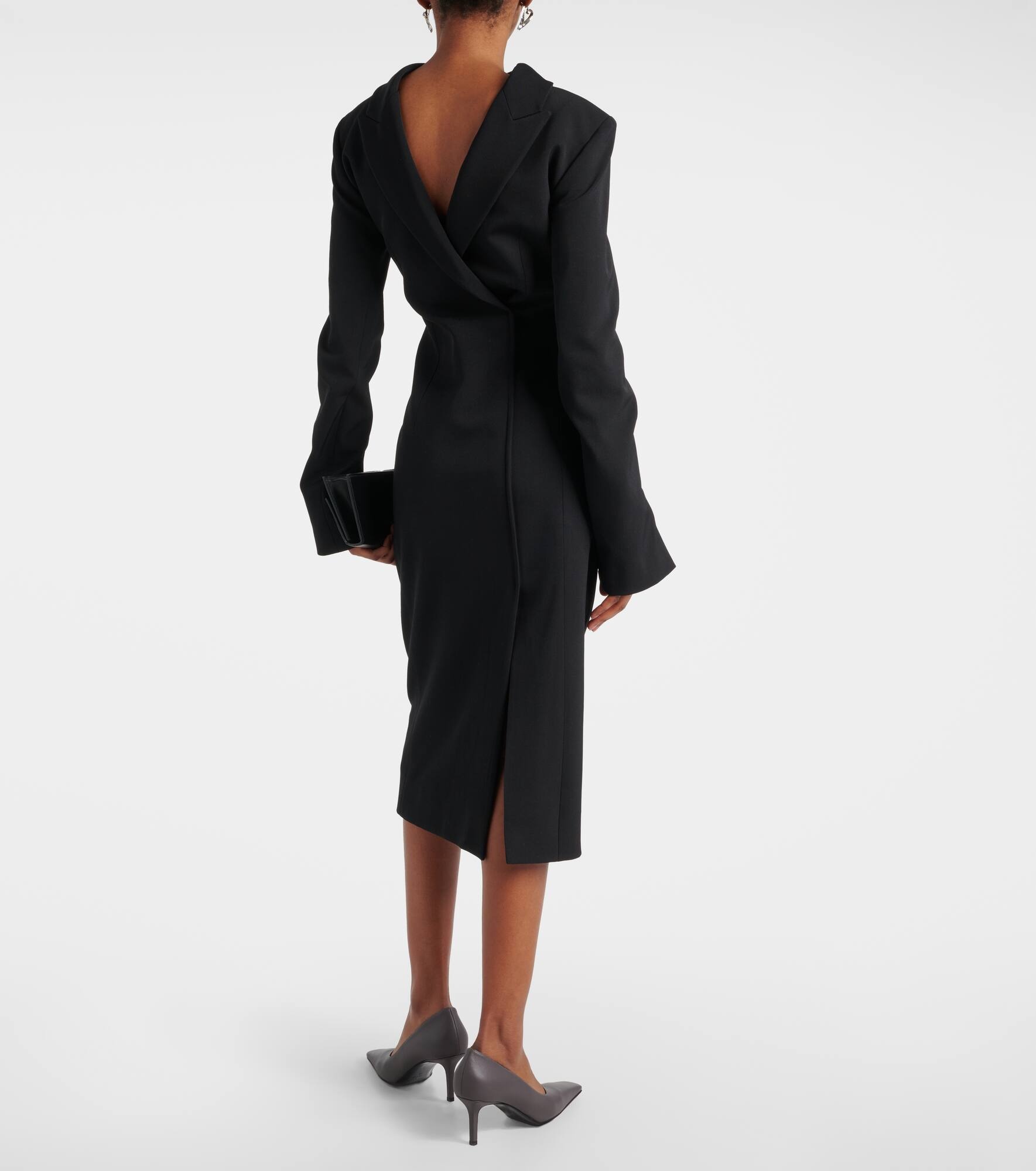 Dadress high-neck midi dress - 3