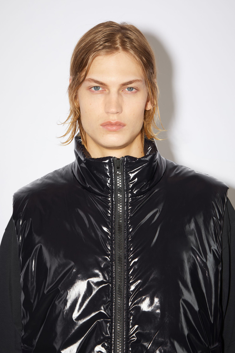 Nylon puffer vest - Black 5