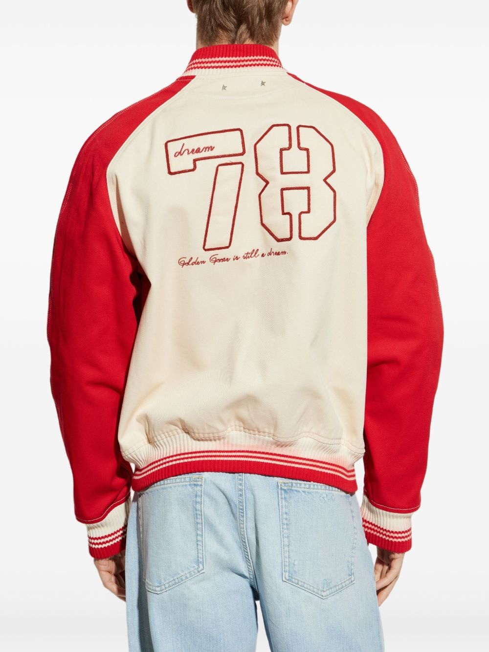 embroidered bomber jacket - 4