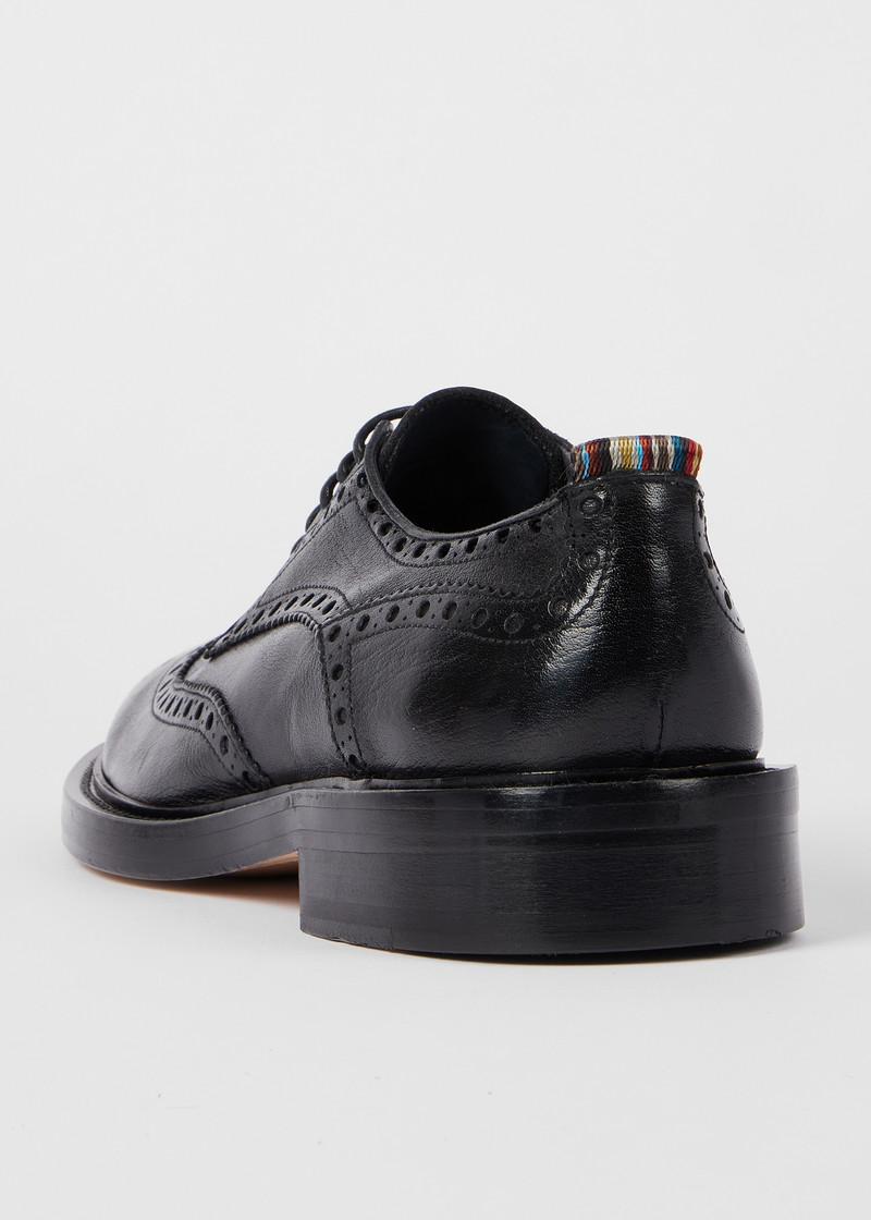 Black 'Langley' Brogues 4