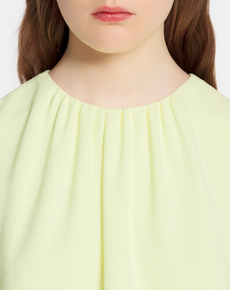 GATHERED NECK MINI DRESS 5