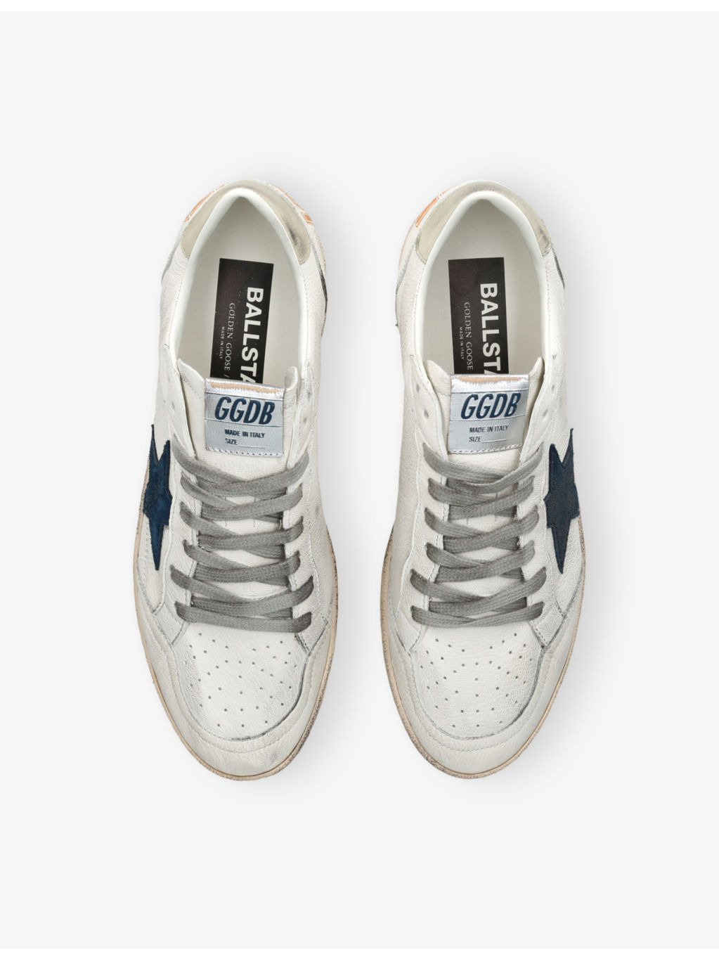 Men’s Ball Star Leather Low-Top Trainers - 2
