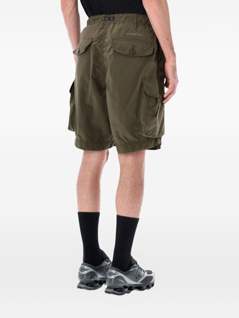 and Wander carabiner-detail cargo shorts outlook
