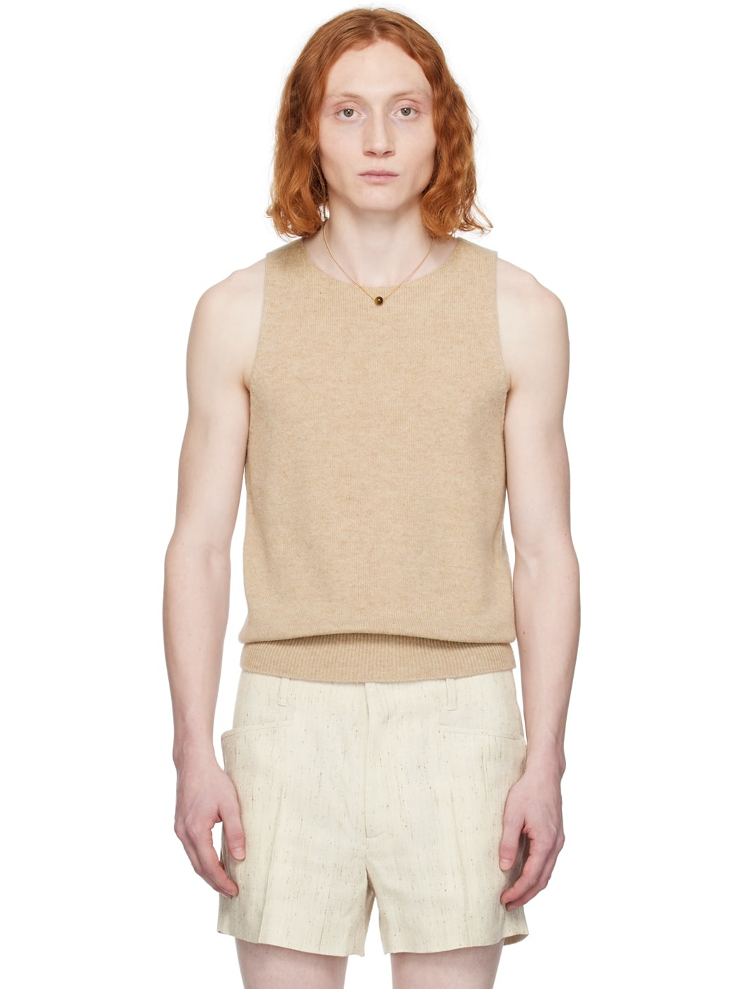 Tan Malio Tank Top - 1