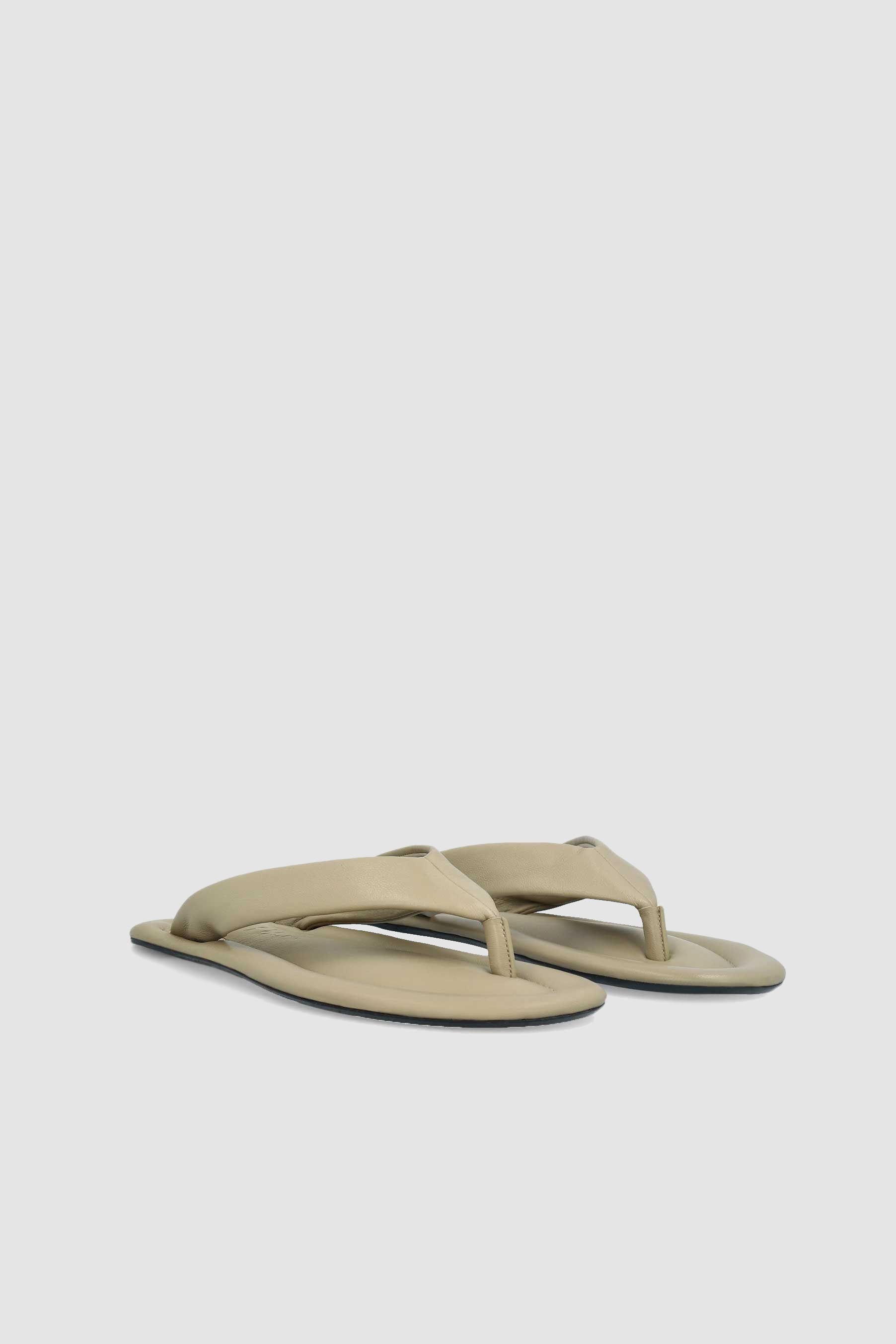 DASHA MANGROVE LAMB NAPPA LEATHER FLIP-FLOP SANDAL - 2