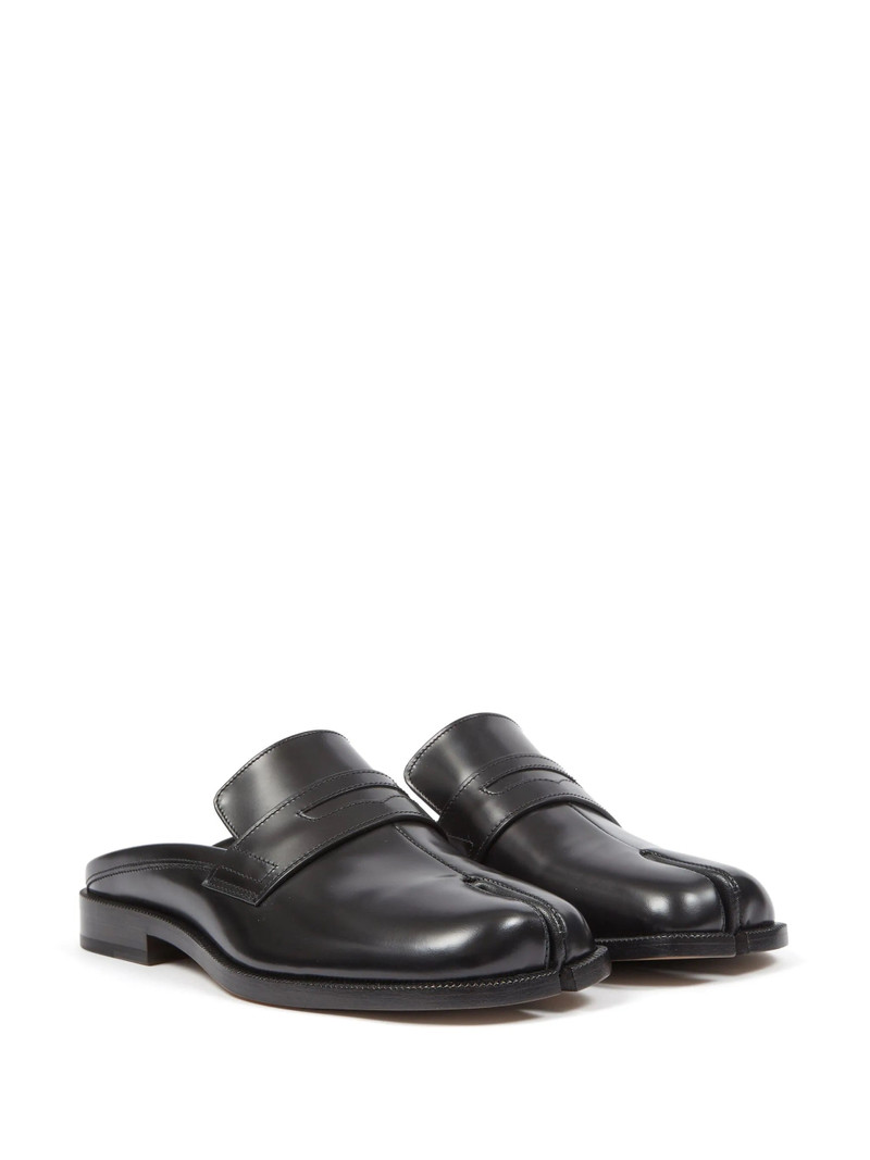 Maison Margiela FEMALE TABI CITY LOAFER MULES - BLACK outlook