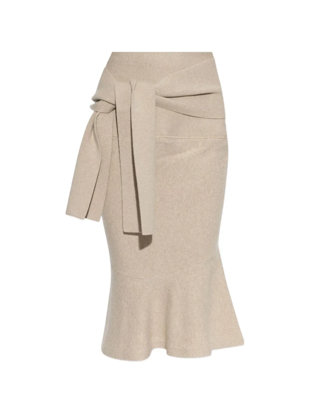 Fiocco tie-waist skirt - 1