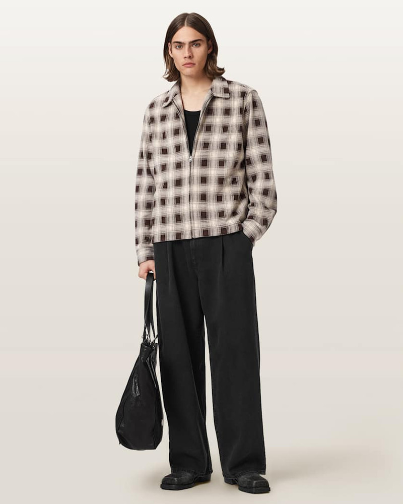 DAZE PLEATED WIDE LEG JEANS 3