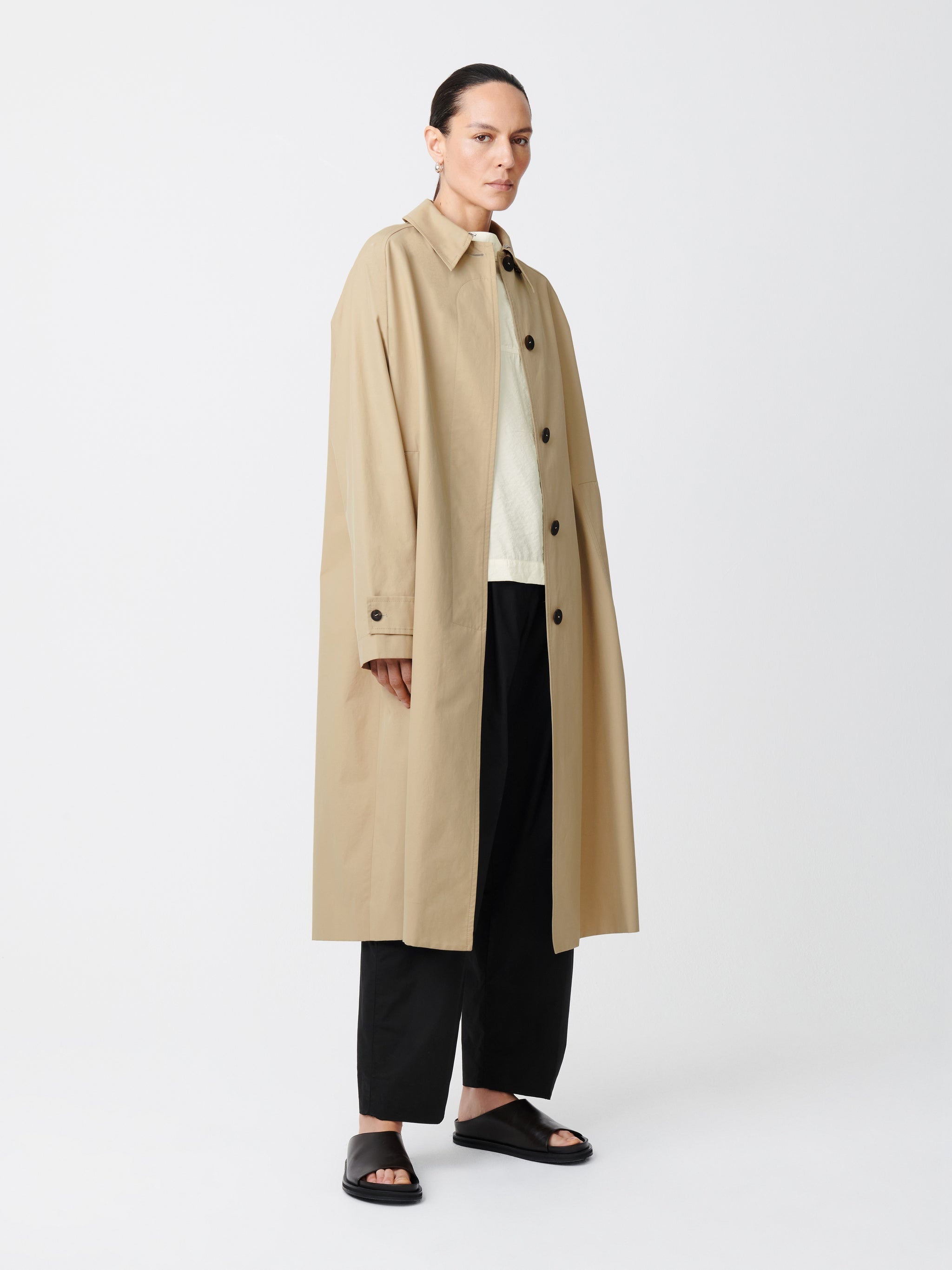 Holin Technical Cotton Coat - 4