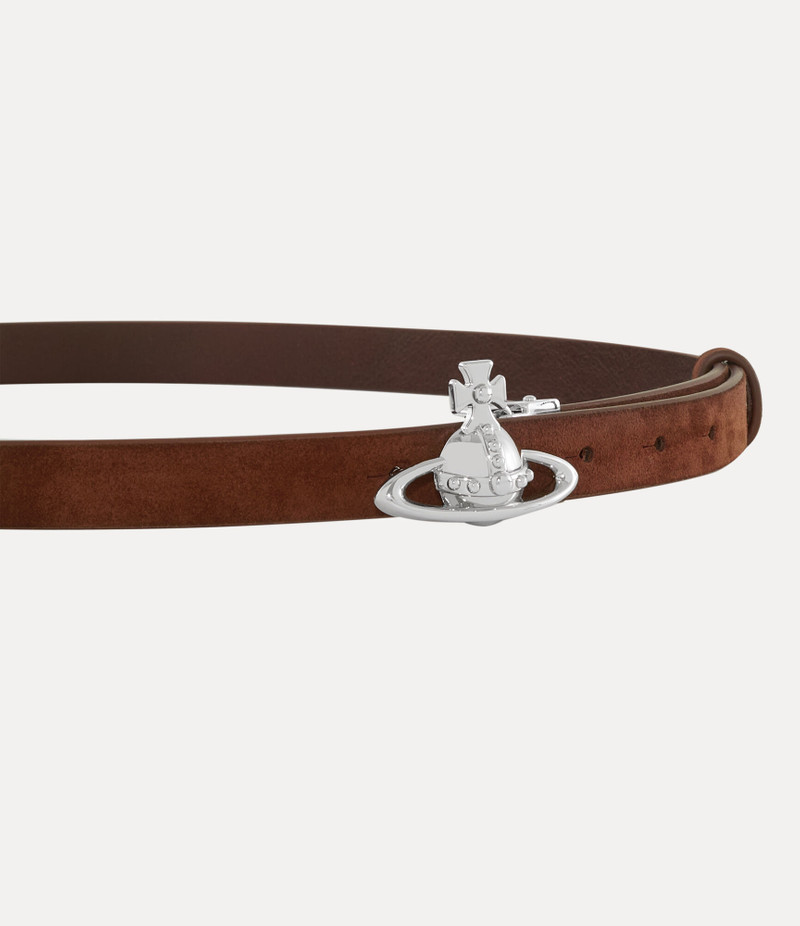 Vivienne Westwood SMALL ORB BUCKLE BELT outlook