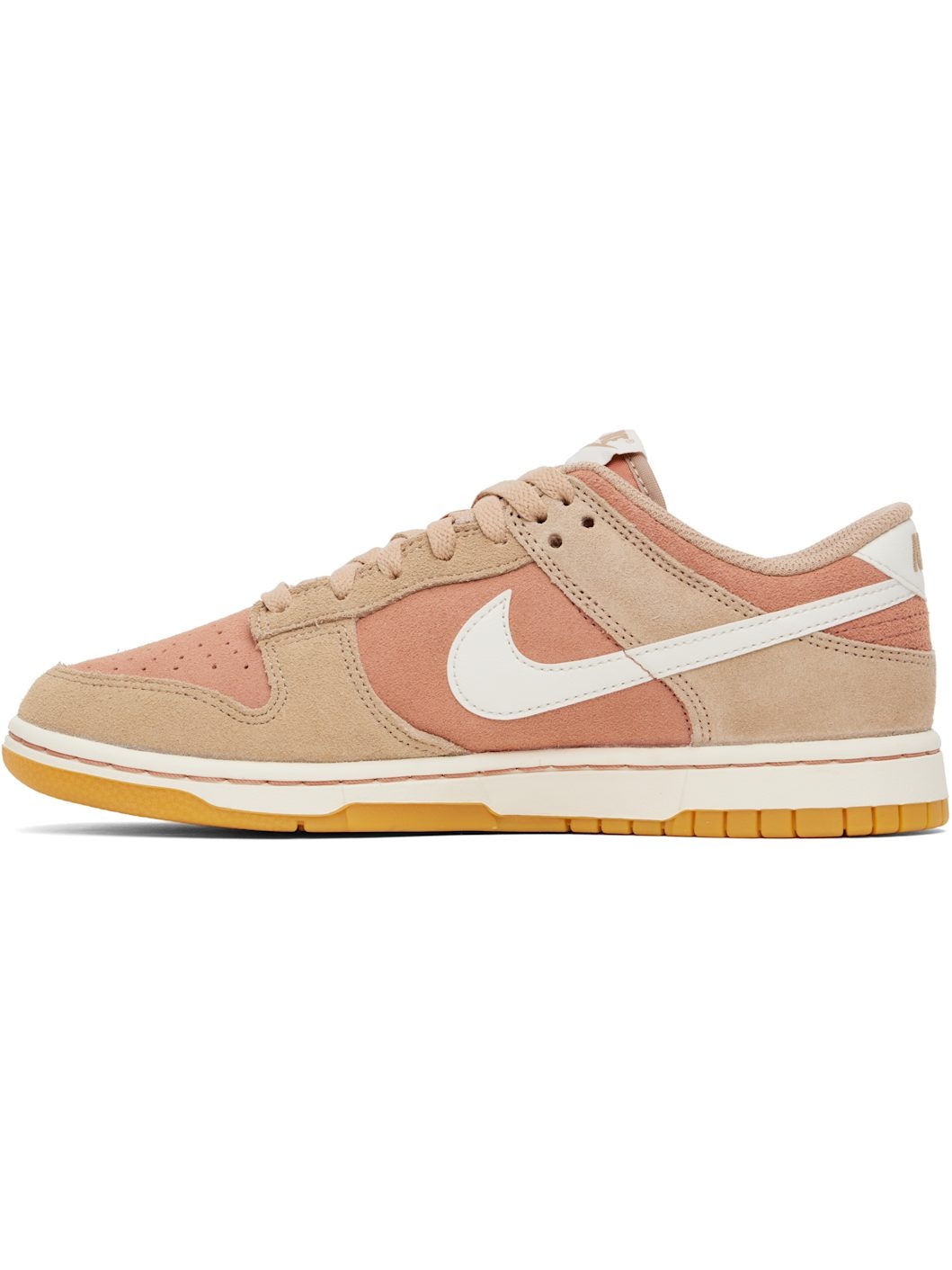 Pink & Brown Dunk Low Retro SE Sneakers - 3