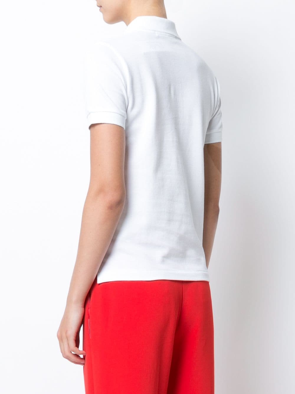 heart patch polo shirt - 4