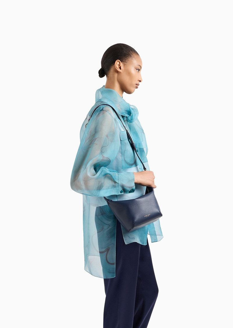 Small la Prima Soft nappa leather handbag 7