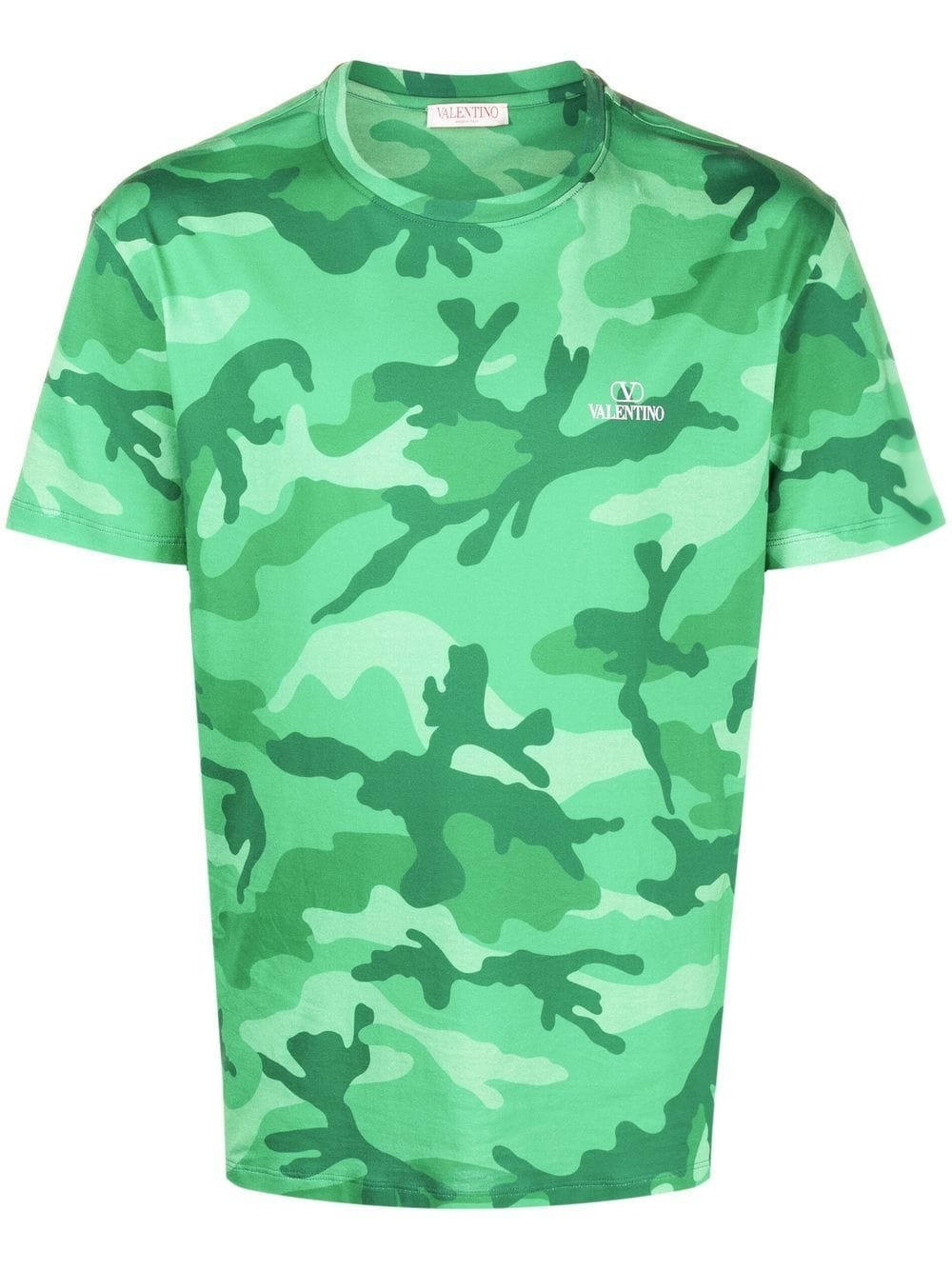 camouflage-print cotton T-shirt - 1