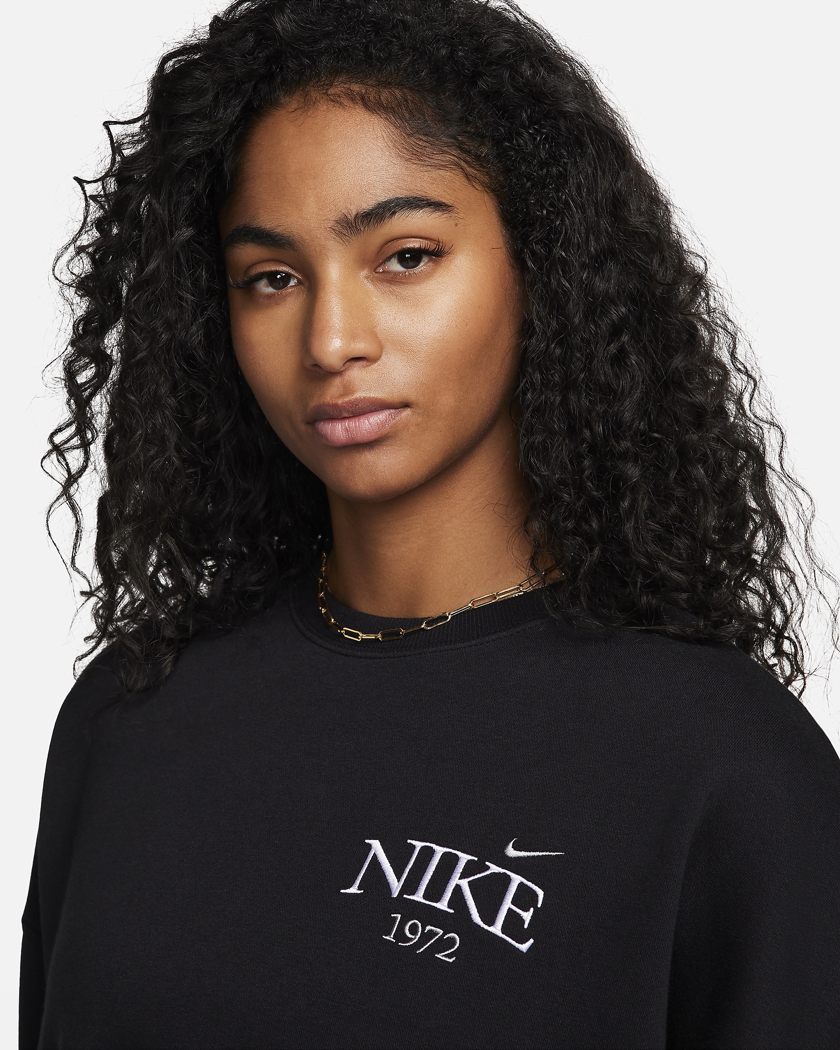 Nike Sportswear Phoenix Fleece Women's Oversized Cropped Crew-Neck Sweatshirt - 3